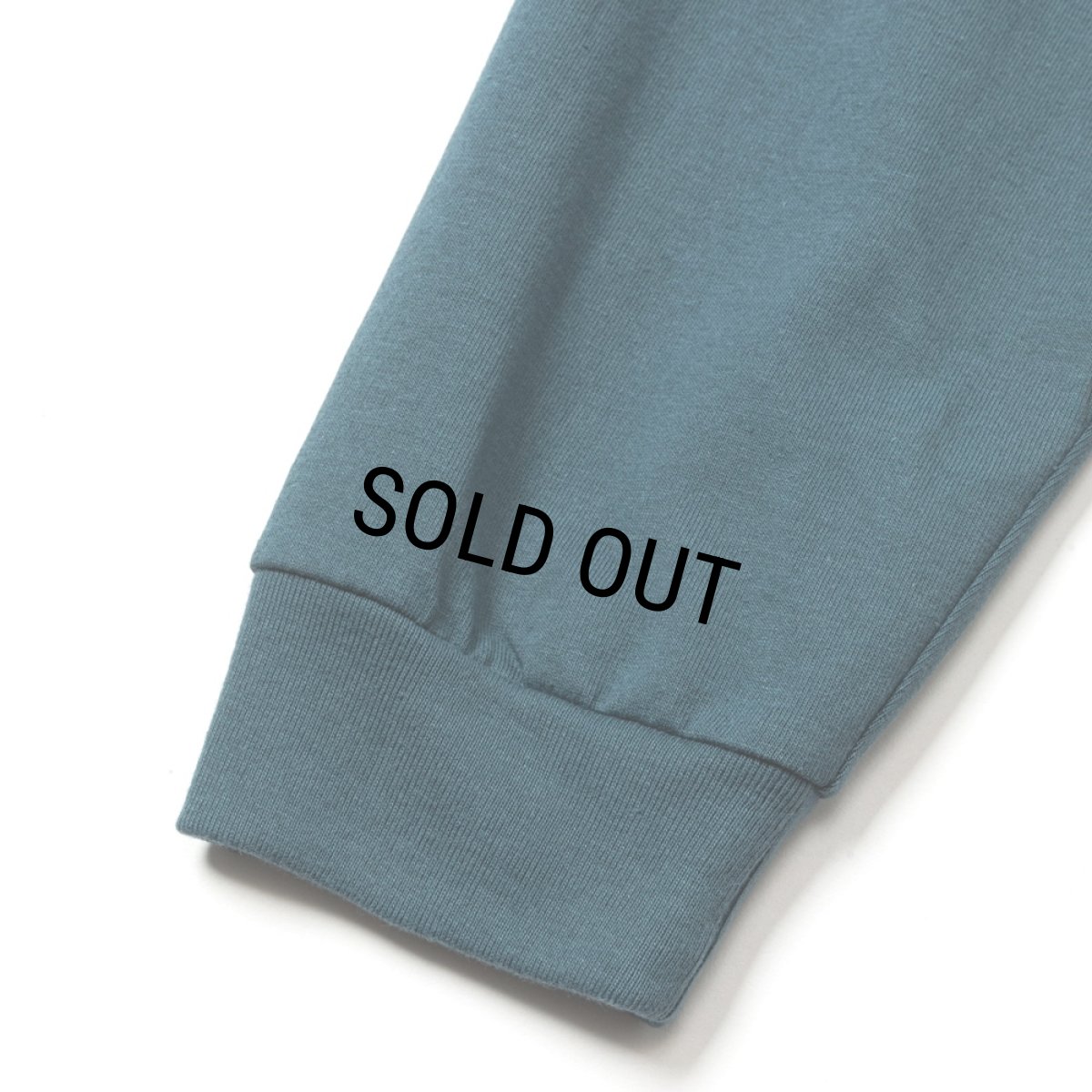 画像5: CALEE/VINTAGE TYPE WING LOGO L/S TEE ＜NATURALLY PAINT DESIGN＞（CHARCOAL GREEN）［プリント長袖T-24秋冬］ (5)