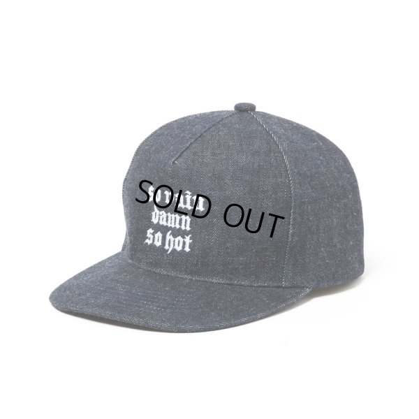 画像1: CALEE/"S.V.D.S.H" DENIM CAP（INDIGO BLUE）［デニムキャップ-24秋冬］