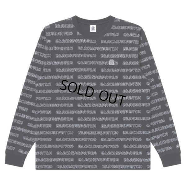 画像1: BlackEyePatch/KANJI BORDERED L/S TEE（BLACK）