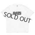 RATS/BOX LOGO WAY OF LIFE TEE（WHITE）［プリントT-24秋冬］