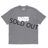 RATS/BOX LOGO WAY OF LIFE TEE（CHARCOAL）［プリントT-24秋冬］