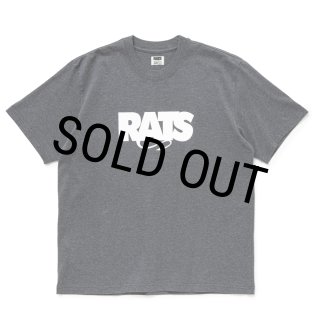 RATS/BOX LOGO WAY OF LIFE TEE（CHARCOAL）［プリントT-24秋冬］ - JONAS