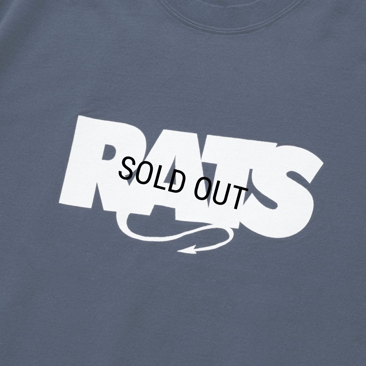 画像4: RATS/BOX LOGO WAY OF LIFE TEE（NAVY）［プリントT-24秋冬］ (4)