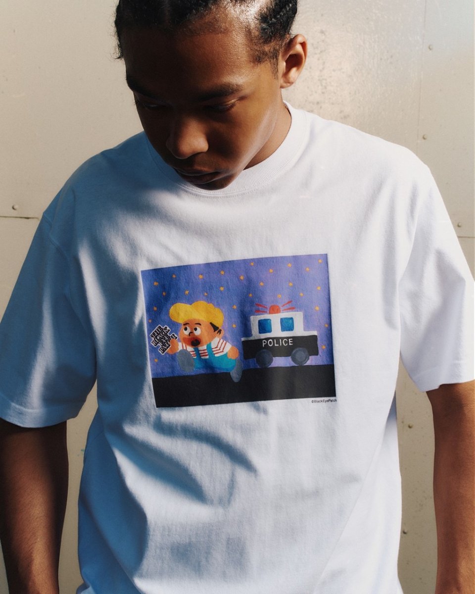 画像2: BlackEyePatch/ON THE RUN TEE(WHITE) (2)