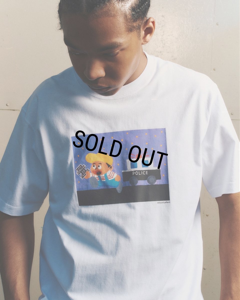 画像2: BlackEyePatch/ON THE RUN TEE（WHITE） (2)