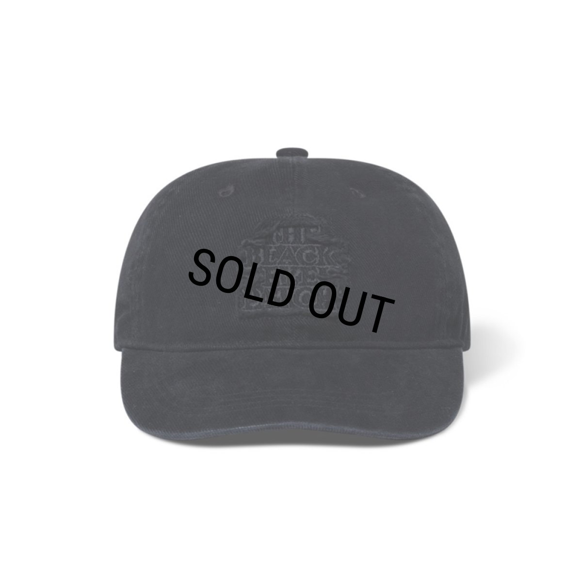 画像1: BlackEyePatch/RAW OG LABEL WASHED CAP（BLACK） (1)