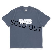 RATS/BOX LOGO WAY OF LIFE TEE（NAVY）［プリントT-24秋冬］