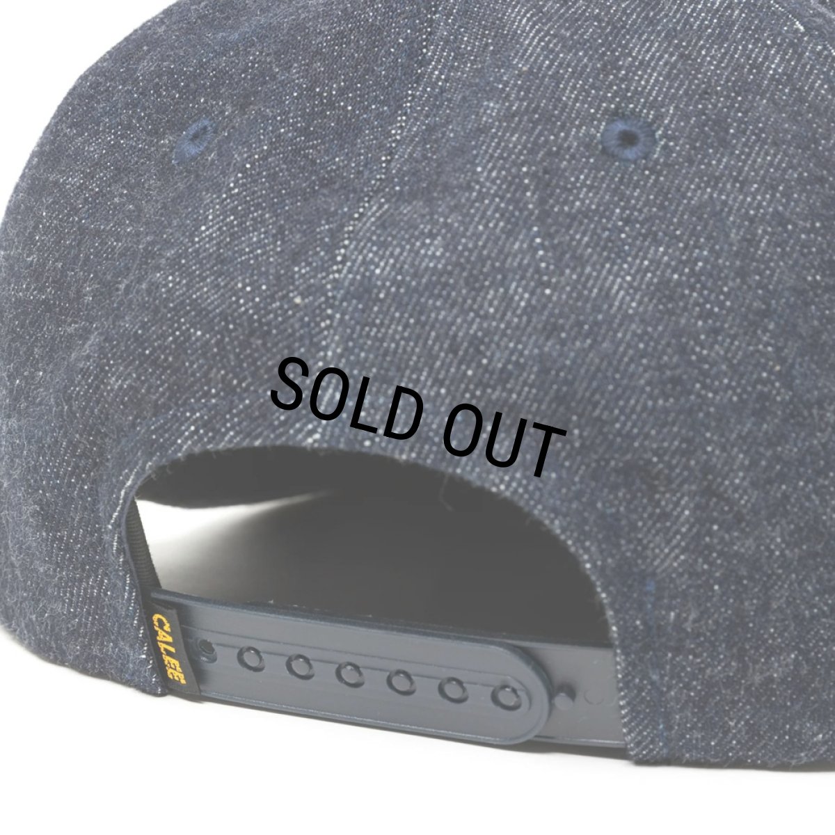 画像5: CALEE/"S.V.D.S.H" DENIM CAP（INDIGO BLUE）［デニムキャップ-24秋冬］ (5)