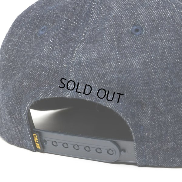 画像5: CALEE/"S.V.D.S.H" DENIM CAP（INDIGO BLUE）［デニムキャップ-24秋冬］