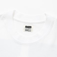 画像4: 【30%OFF】RATS/SCRIPT LOGO WAY OF LIFE TEE（WHITE）［プリントT-24秋冬］ (4)