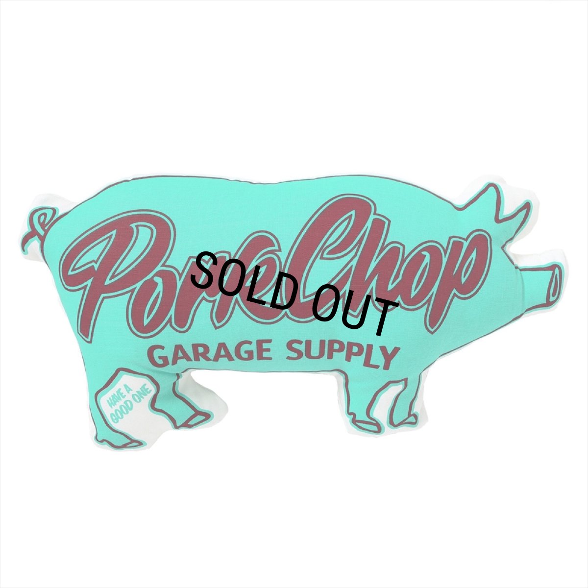 画像2: PORKCHOP/PORK CUSHION（TRQ/BUR）［ポーククッション-24秋冬］ (2)