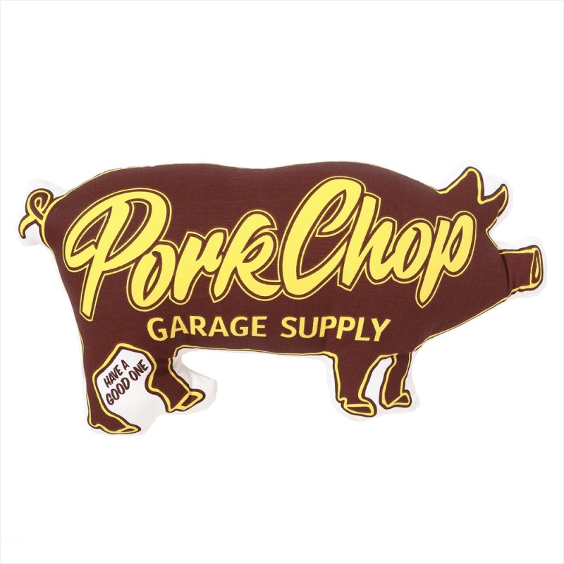 画像2: PORKCHOP/PORK CUSHION（BRN/MTD）［ポーククッション-24秋冬］