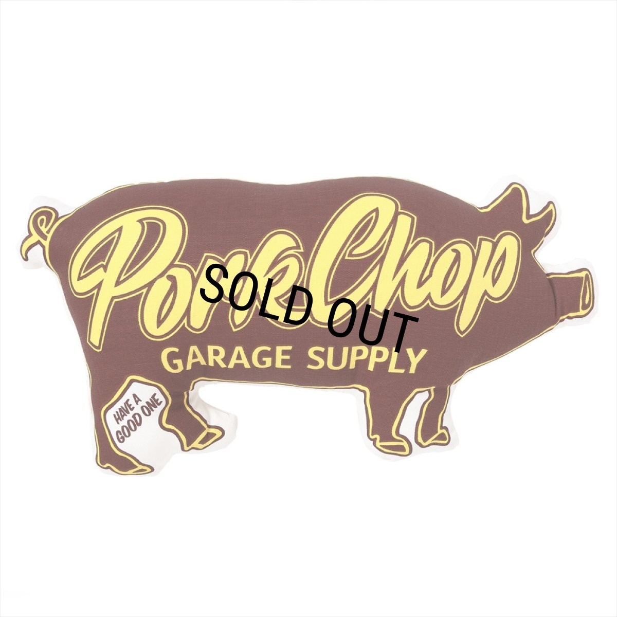 画像2: PORKCHOP/PORK CUSHION（BRN/MTD）［ポーククッション-24秋冬］ (2)