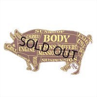 PORKCHOP/PORK CUSHION（BRN/MTD）［ポーククッション-24秋冬］