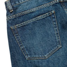 画像8: CALEE/VINTAGE REPRODUCT TAPERED DENIM PANTS ＜USED＞（USED INDIGO BLUE）［テーパードデニムパンツ-24秋冬］ (8)