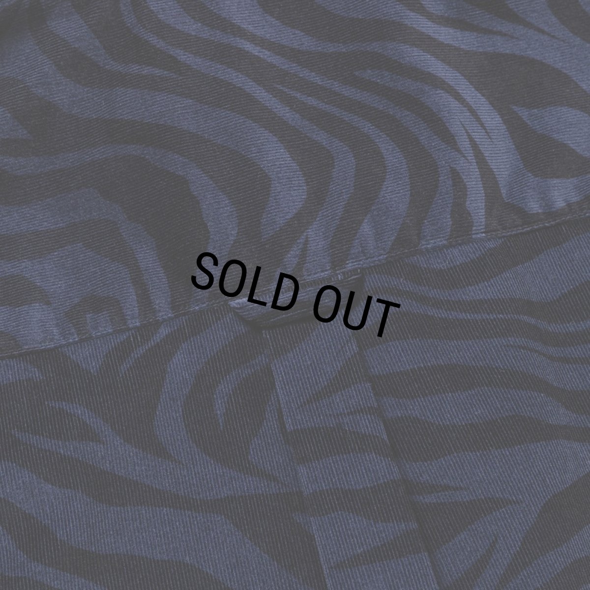 画像6: 【40%OFF】CALEE/ZEBRA PATTERN CORDUROY OVER SH（NAVY）［ゼブラコーデュロイオーバーシャツ-24秋冬］ (6)