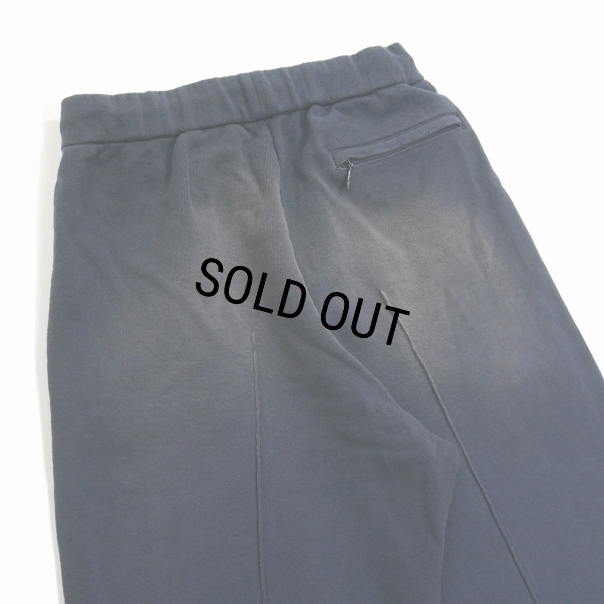画像5: 【50%OFF】DAIRIKU/Waterproof Sunburn Sweater Pants（Vintage Navy）［ワイドスウェットパンツ-24秋冬］ (5)