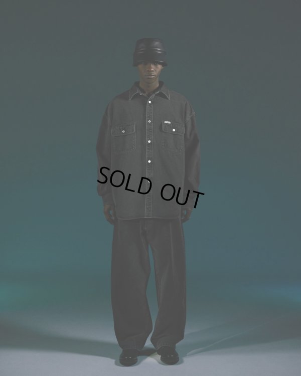 画像2: COOTIE PRODUCTIONS/10.5oz Denim 5 Pocket Easy Baggy Pants（Black Fade）［デニムイージーバギーパンツ-24秋冬］