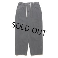 COOTIE PRODUCTIONS/10.5oz Denim 5 Pocket Easy Baggy Pants（Black Fade）［デニムイージーバギーパンツ-24秋冬］