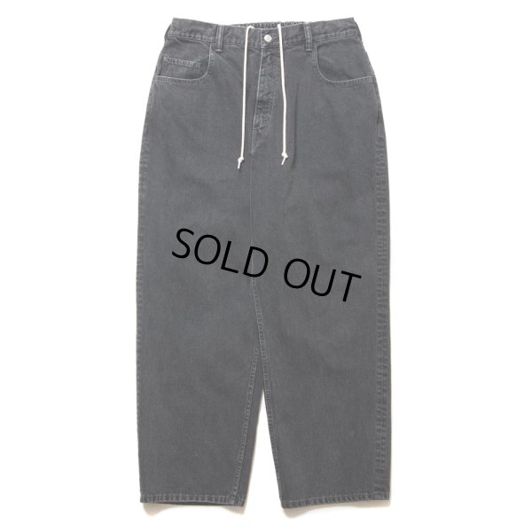 画像1: COOTIE PRODUCTIONS/10.5oz Denim 5 Pocket Easy Baggy Pants（Black Fade）［デニムイージーバギーパンツ-24秋冬］