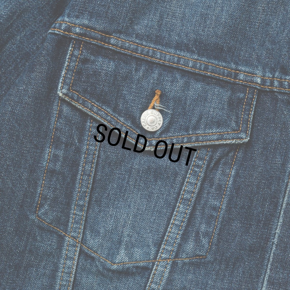 画像4: CALEE/VINTAGE REPRODUCT 3RD TYPE DENIM JACKET ＜USED＞（USED INDIGO BLUE）［3rdタイプデニムJKT-24秋冬］ (4)