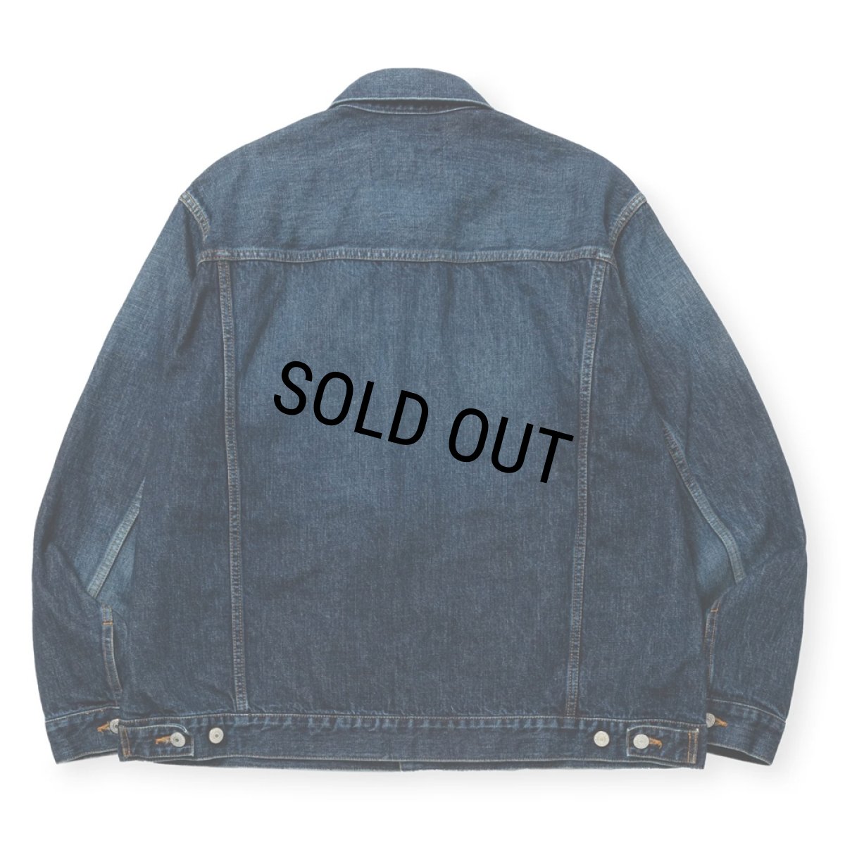 画像2: CALEE/VINTAGE REPRODUCT 3RD TYPE DENIM JACKET ＜USED＞（USED INDIGO BLUE）［3rdタイプデニムJKT-24秋冬］ (2)