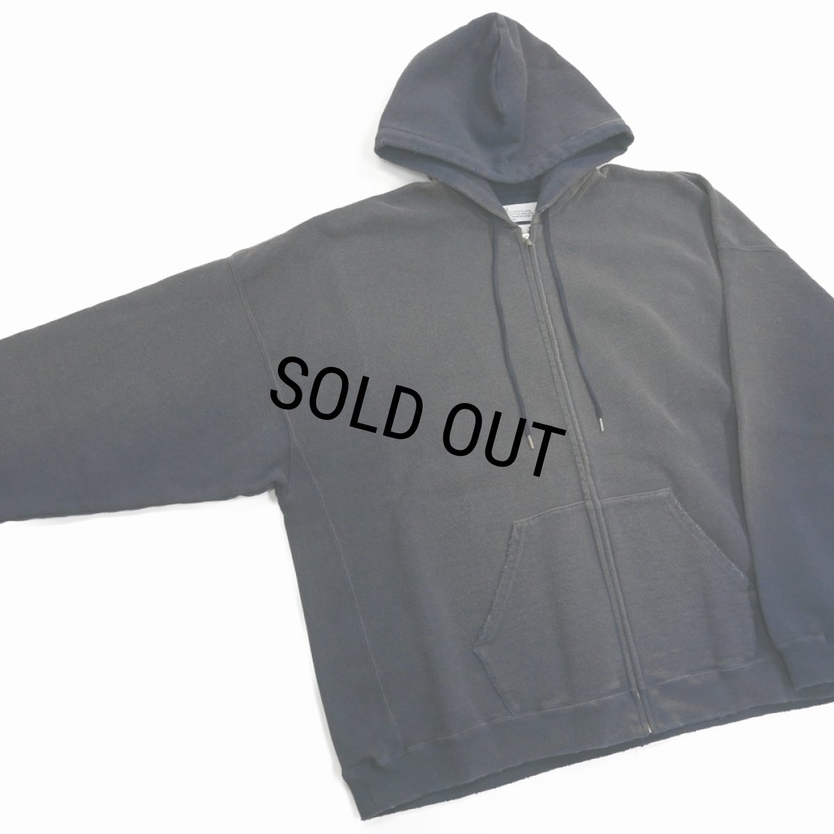 画像3: 【30%OFF】DAIRIKU/Waterproof Sunburn Hoodie（Vintage Navy）［ジップアップフーディー-24秋冬］ (3)