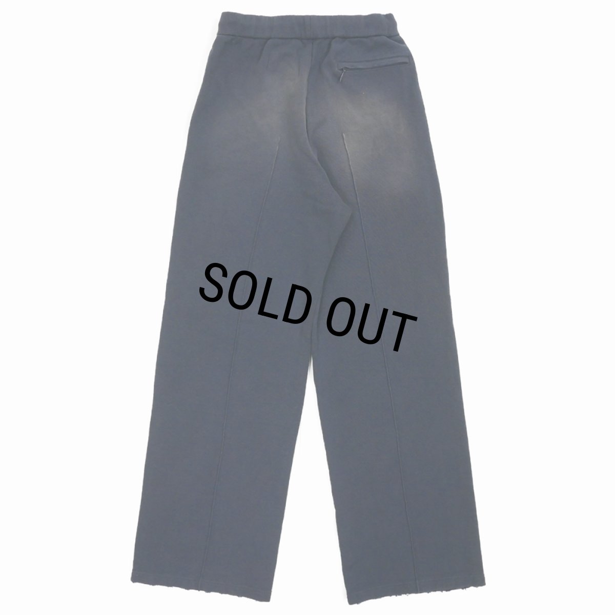 画像2: 【50%OFF】DAIRIKU/Waterproof Sunburn Sweater Pants（Vintage Navy）［ワイドスウェットパンツ-24秋冬］ (2)