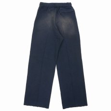 画像2: 【30%OFF】DAIRIKU/Waterproof Sunburn Sweater Pants（Vintage Navy）［ワイドスウェットパンツ-24秋冬］ (2)