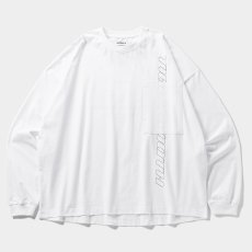 画像1: 【30%OFF】TIGHTBOOTH/STRAIGHT UP L/S T-SHIRT（White）［プリント長袖ポケT-24秋冬］ (1)