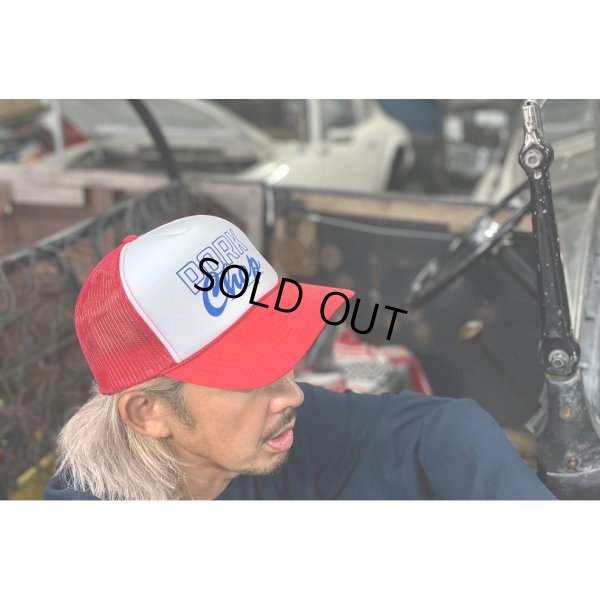 画像4: PORKCHOP/MASA SCULP MESH CAP B（RED）［メッシュキャップ-24秋冬］