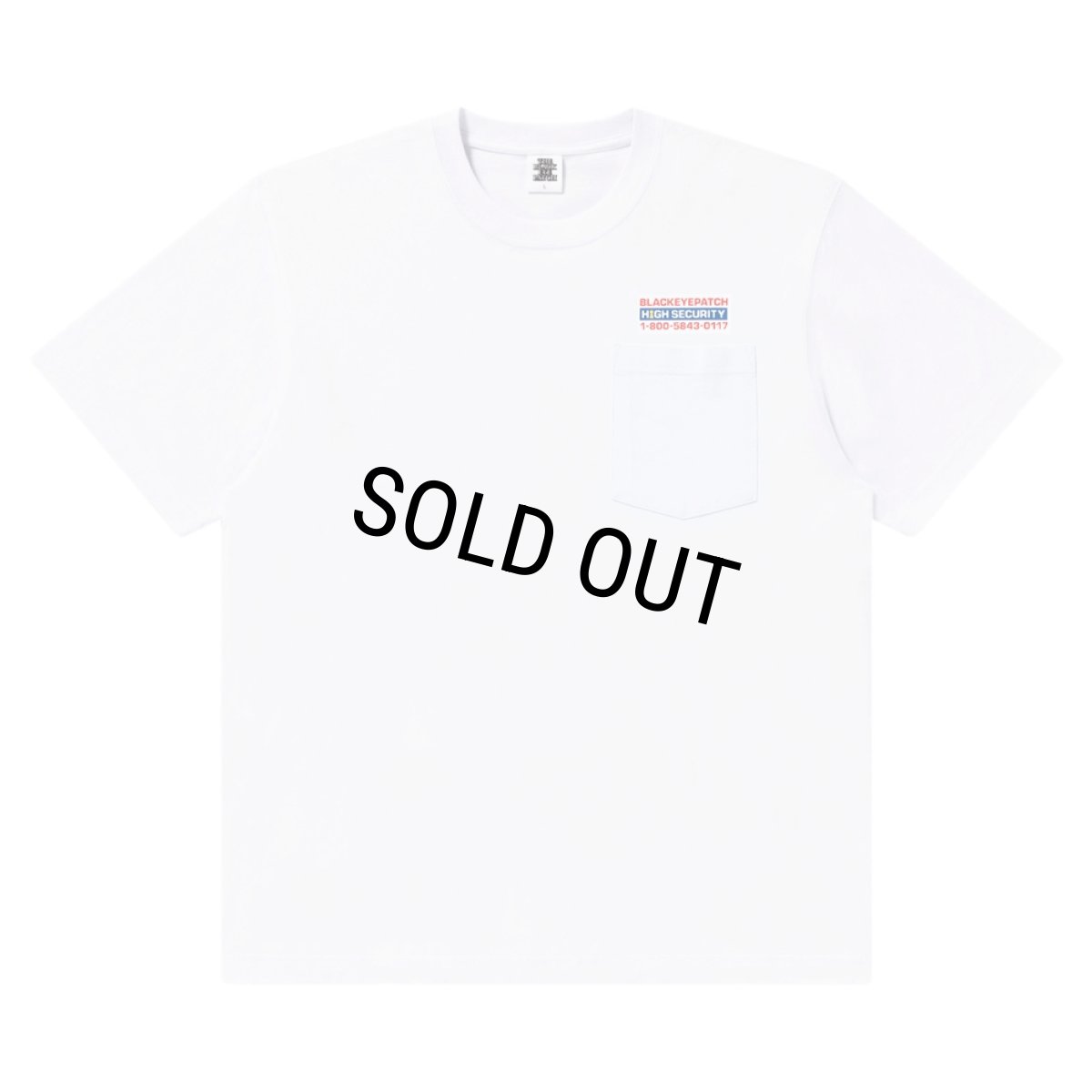 画像2: BlackEyePatch/OG MASTERKEY POCKET TEE（WHITE） (2)