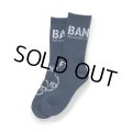 RATS/PILE SOCKS（NAVY）［ソックス-24秋冬］