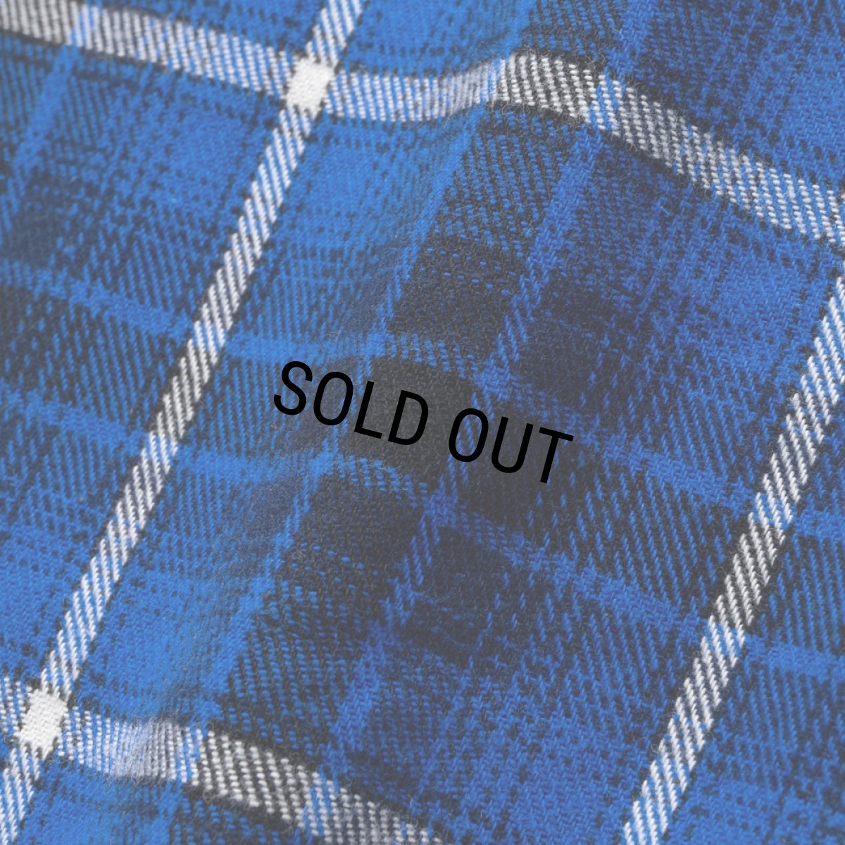 画像6: 【40%OFF】RATS/COTTON FLANNEL BLUE CHECK SHIRT（BLUE CHECK）［フランネルチェックシャツ-24秋冬］ (6)