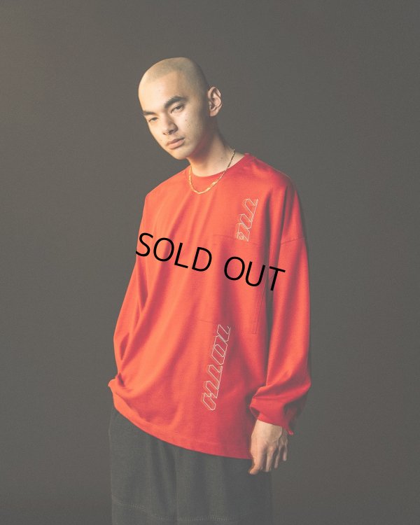 画像3: 【30%OFF】TIGHTBOOTH/STRAIGHT UP L/S T-SHIRT（Black）［プリント長袖ポケT-24秋冬］