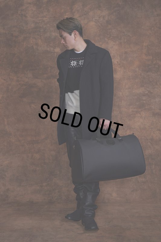 40%OFF】RATS/SYNTHETIC LEATHER BOSTON BAG（BLACK）［シンセティック