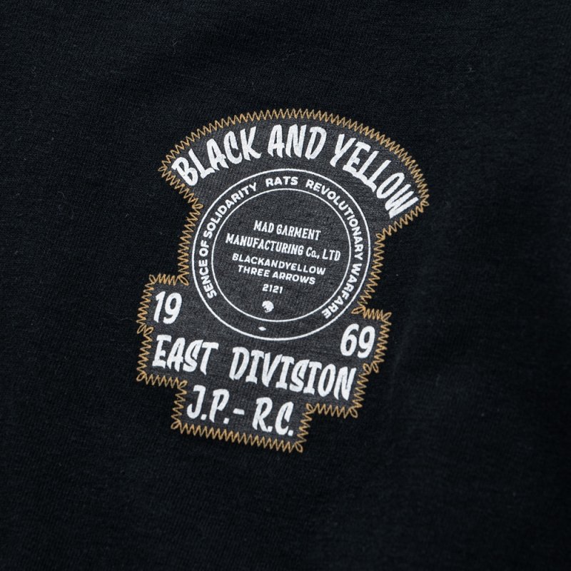 画像3: 【30%OFF】RATS/EMBLEM LOGO L/S TEE（BLACK）［プリント長袖T-24秋冬］