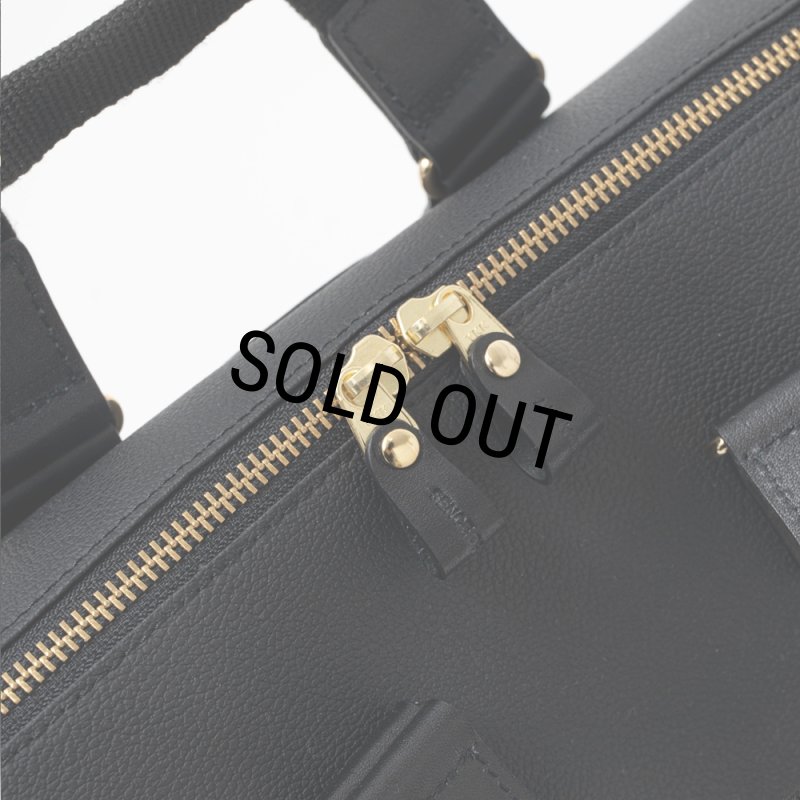 RATS/SYNTHETIC LEATHER MINI BOSTON BAG（BLACK）［シンセティック