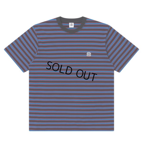 画像1: BlackEyePatch/BORDERED SMALL OG LABEL TEE（MULTI）