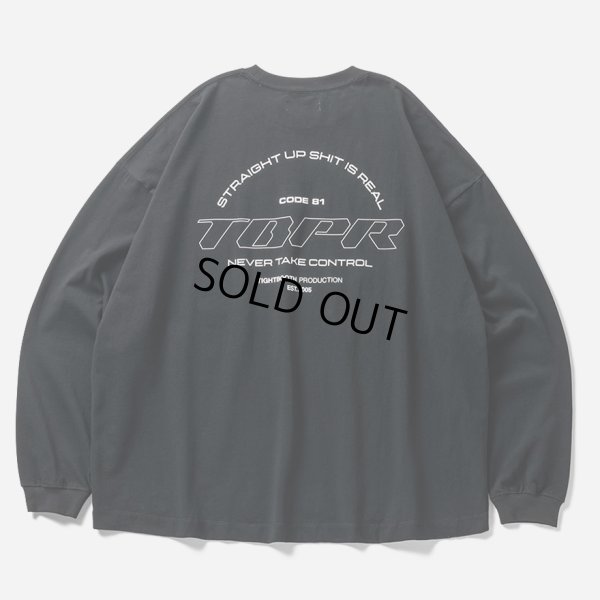 画像2: 【30%OFF】TIGHTBOOTH/STRAIGHT UP L/S T-SHIRT（Black）［プリント長袖ポケT-24秋冬］