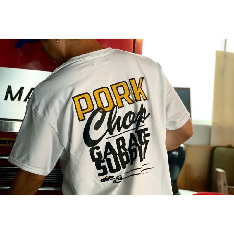 画像3: PORKCHOP/MASA SCULP TEE B（WHITE）［プリントT-24秋冬］