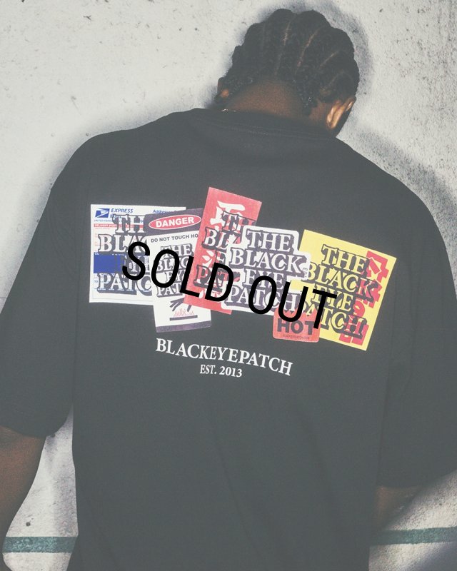 BlackEyePatch/LABEL PACK TEE（BLACK） - JONAS