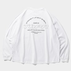 画像2: 【30%OFF】TIGHTBOOTH/STRAIGHT UP L/S T-SHIRT（White）［プリント長袖ポケT-24秋冬］ (2)