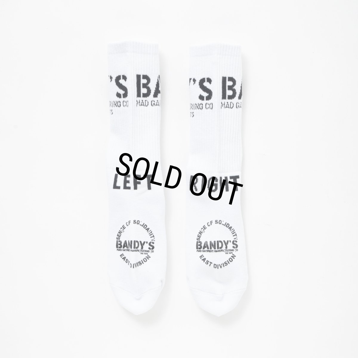 画像3: RATS/PILE SOCKS（WHITE）［ソックス-24秋冬］ (3)