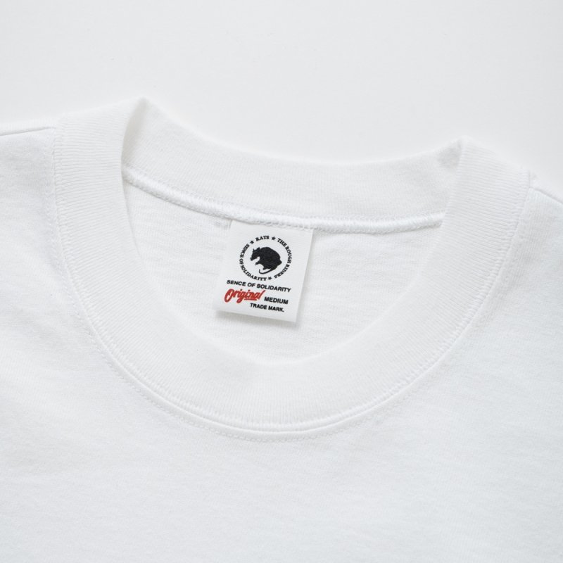 画像3: 【30%OFF】RATS/EMBLEM LOGO L/S TEE（WHITE）［プリント長袖T-24秋冬］