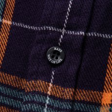 画像5: 【30%OFF】RATS/COTTON FLANNEL NAVY CHECK SHIRT（NAVY CHECK）［フランネルチェックシャツ-24秋冬］ (5)