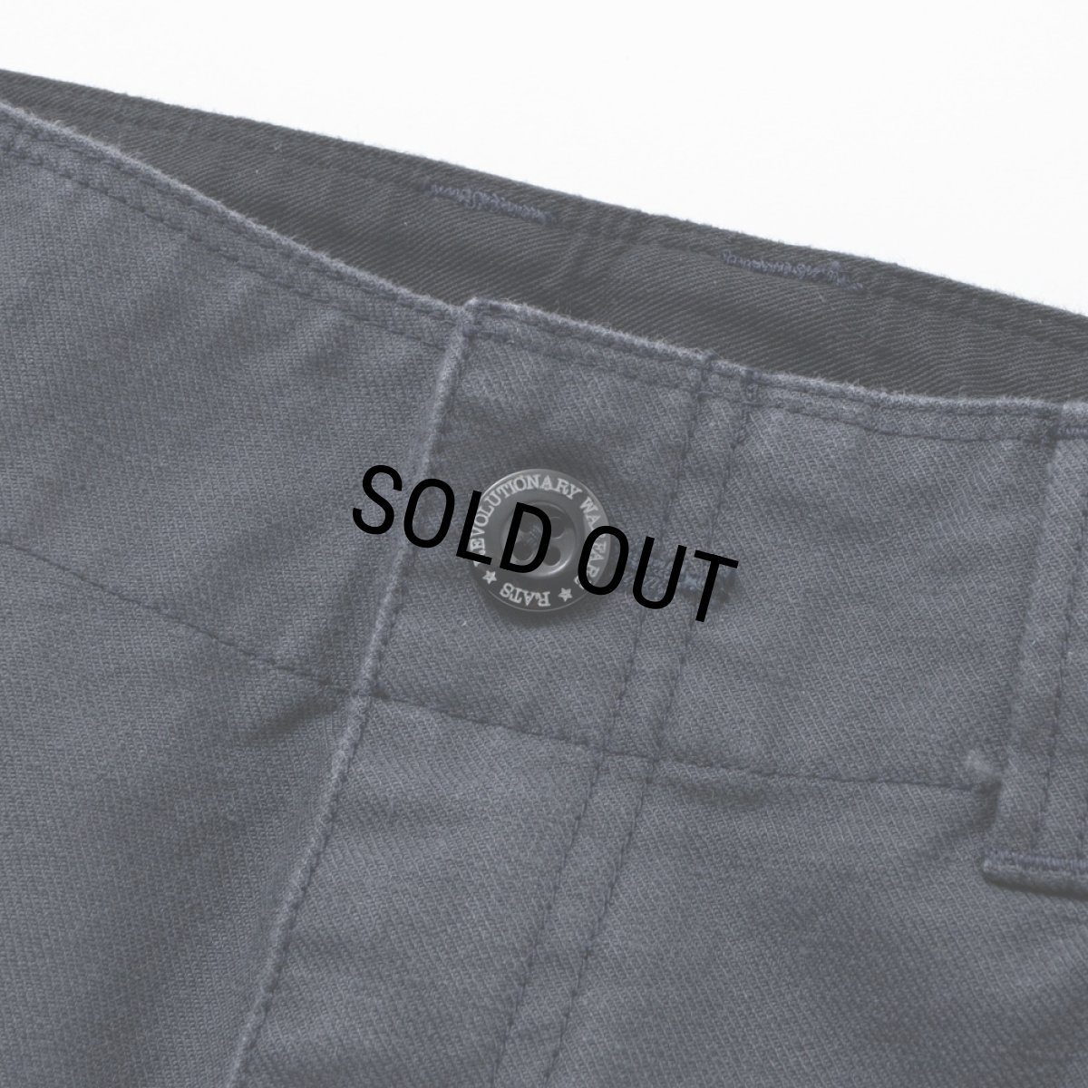 画像3: RATS/BAKER PANTS（ASH BLACK）［ベイカーパンツ-24秋冬］ (3)