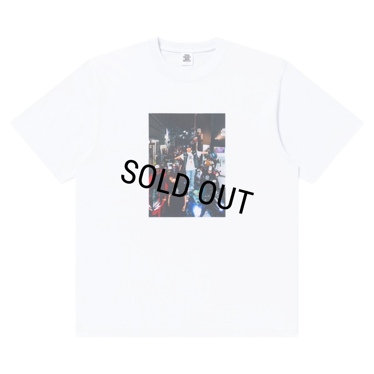 画像1: BlackEyePatch/URBAN RYDERS TEE（WHITE） (1)