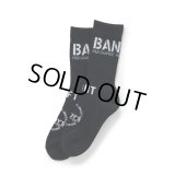RATS/PILE SOCKS（BLACK）［ソックス-24秋冬］