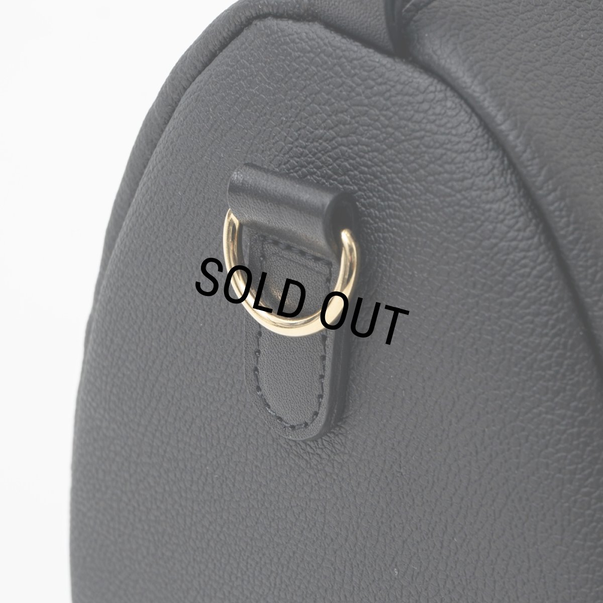 画像5: RATS/SYNTHETIC LEATHER MINI BOSTON BAG（BLACK）［シンセティックレザーミニボストンバッグ-24秋冬］ (5)